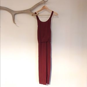 1.State Burgundy Dress